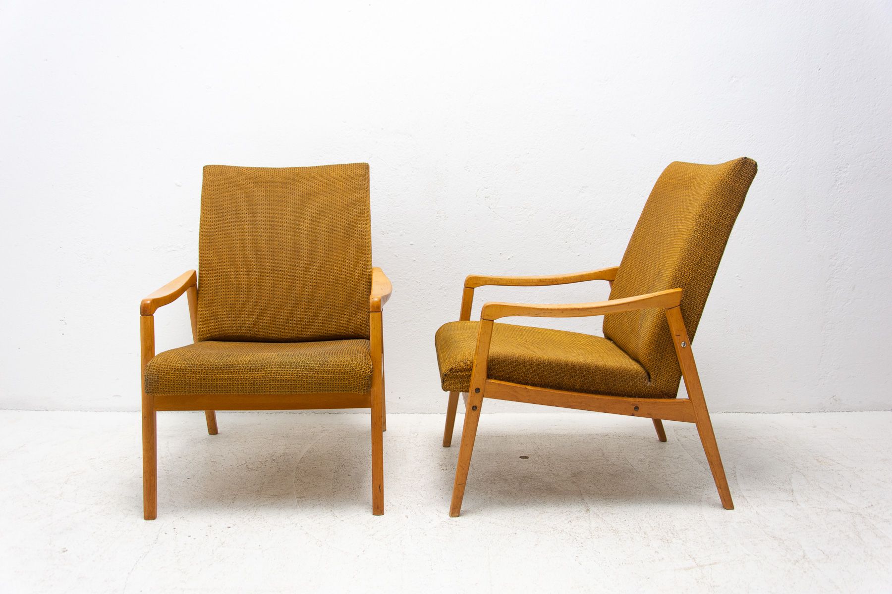 Pair of armchairs by Jiří Jiroutek for Interiér Praha, 1970
