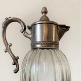 Ewer, Glass and tin, circa 1950