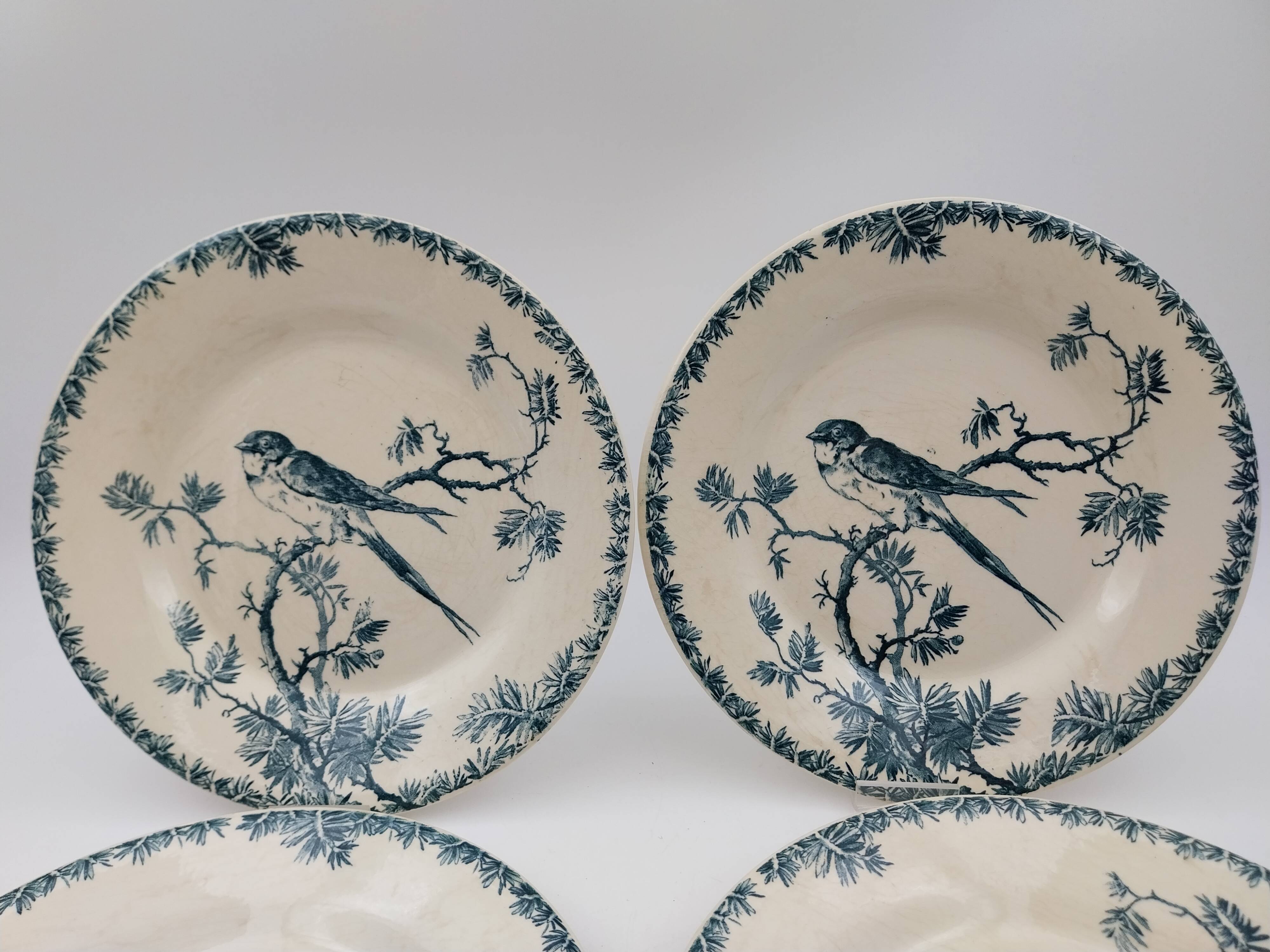14  plates Gien modèle provencal