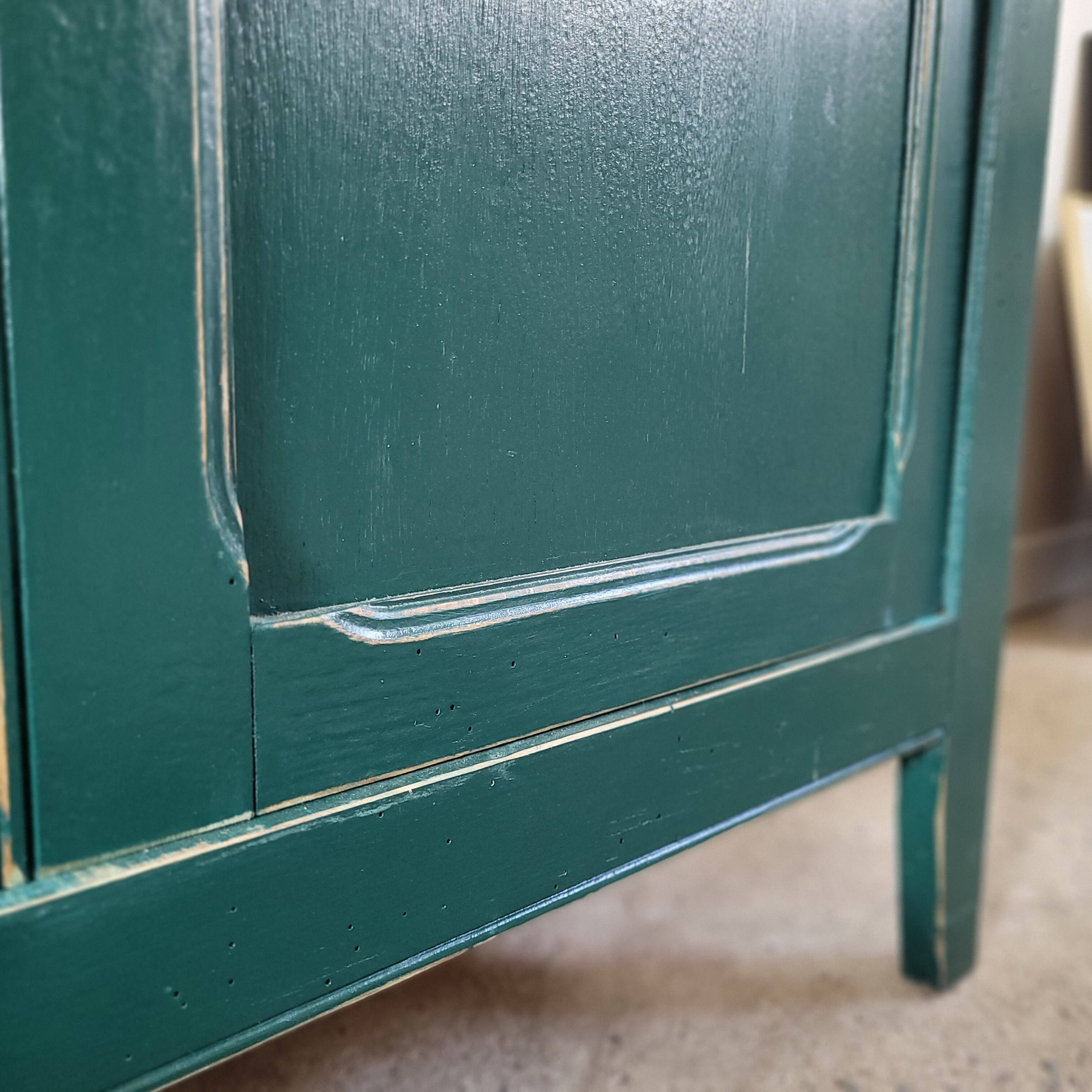 Green patinated Parisian sideboard