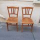 Pair of bistro chairs