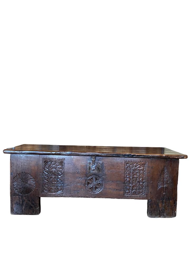 Wooden chest