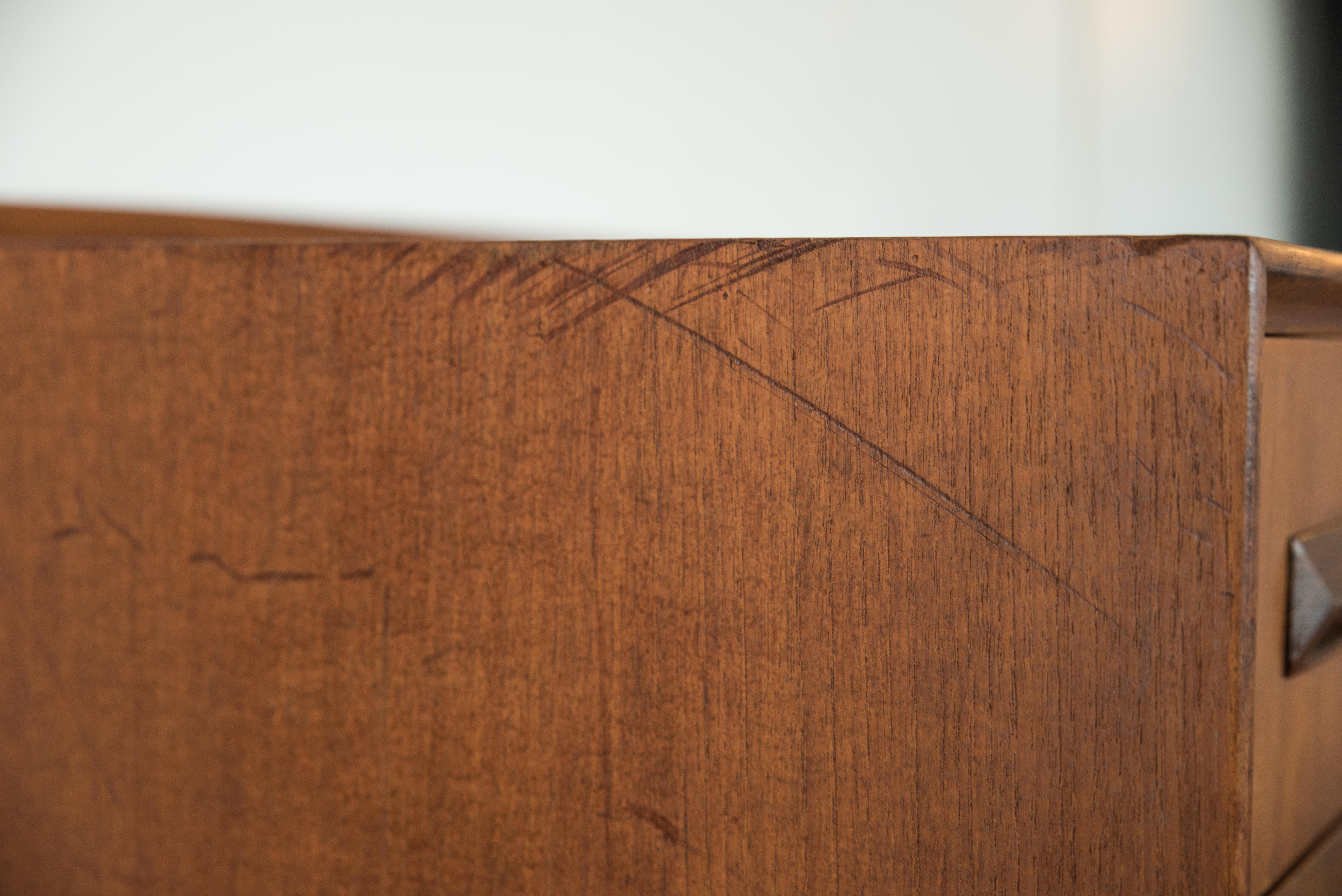 Scandinavian teak dresser