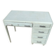 1940 almond green lacquered wood desk