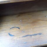 Walnut wall shelf, circa 1920/1930