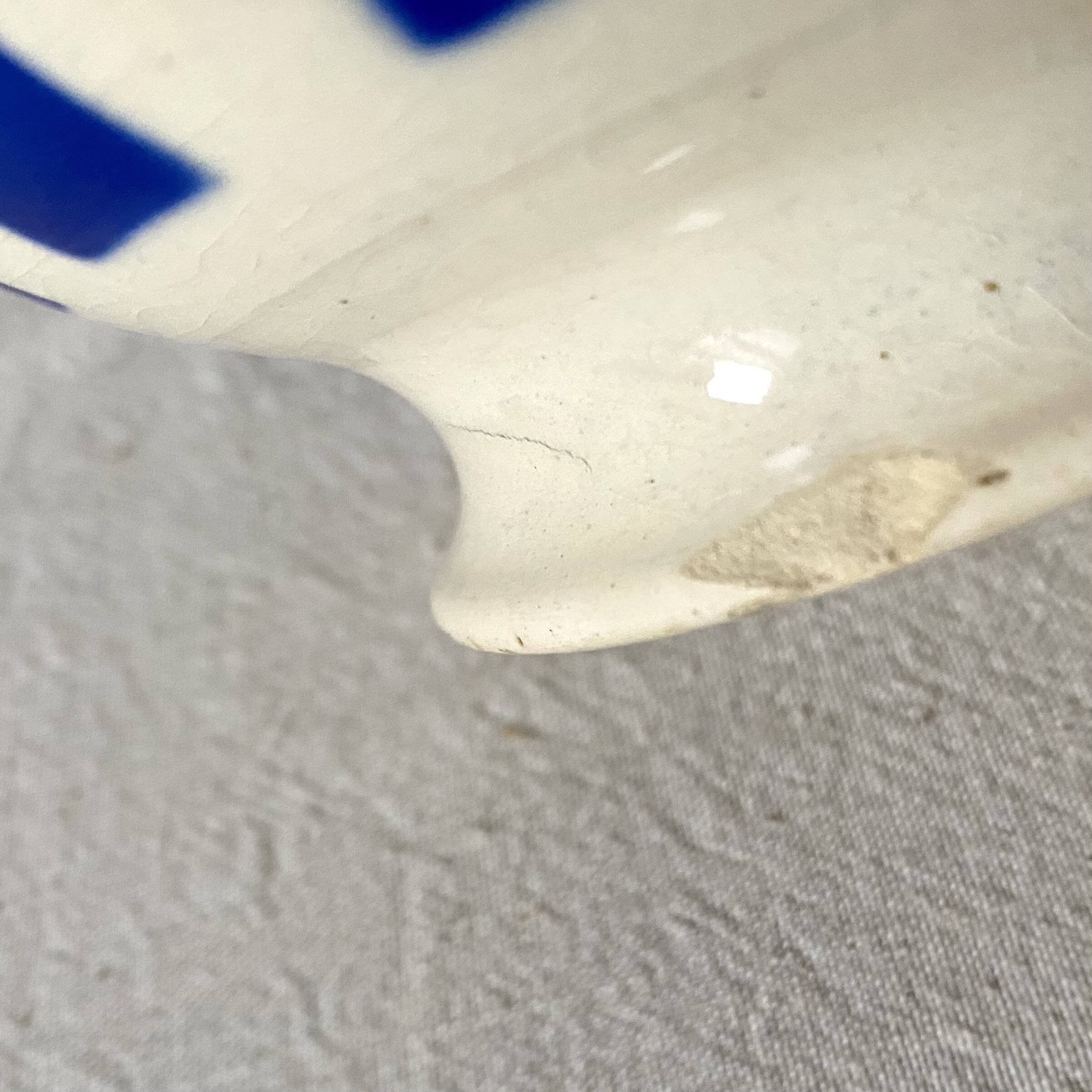 Old Badonviller checkerboard bowl