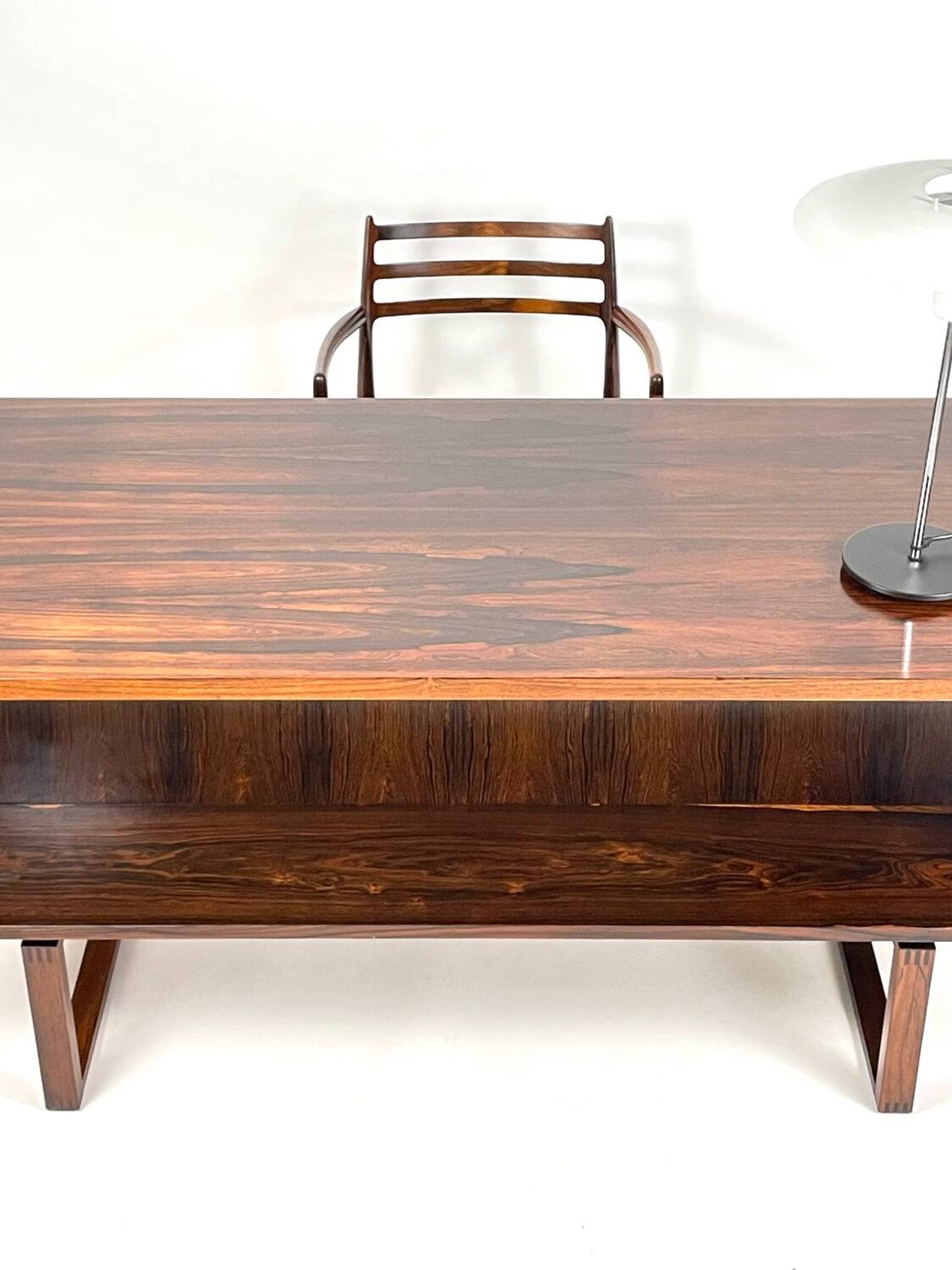 Danish Modern ( Mid-Century ) desk by Torben Valeur for DYRLUND, 1960s