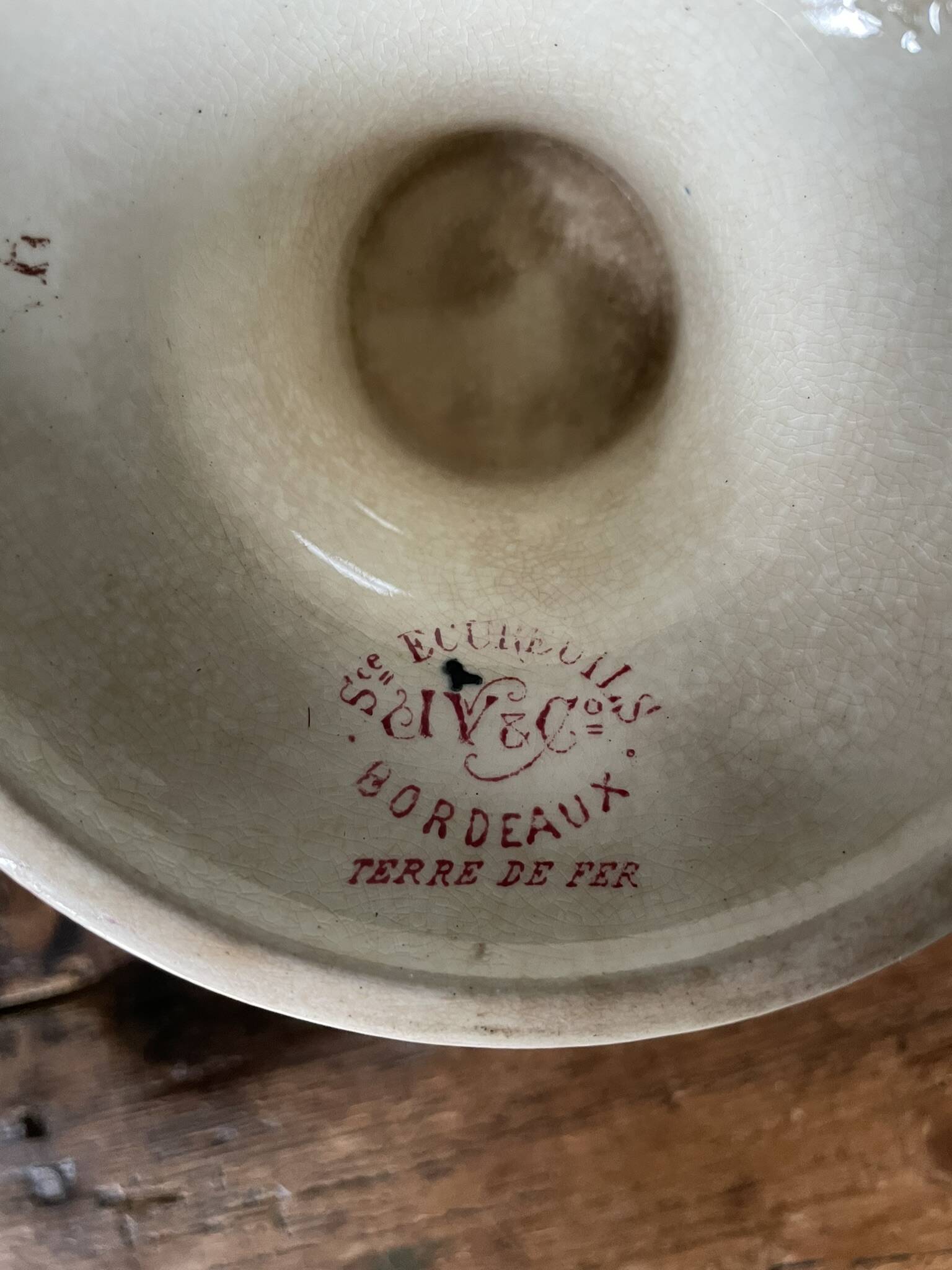 iron earth compote dish jules vieillard bx