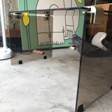 Glass coffee table