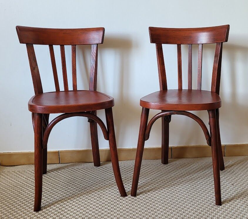 Set of Fischel bistro chairs