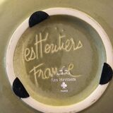 Round ceramic vase LES HERITIERS FRANCE - Creation Aimé Cécile