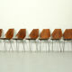 Set de 8 chaises de salle à manger par Herbert Hirche, Jofy Stalmobler, Danemark Années 1950