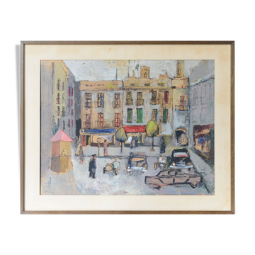 Maurice Utrillo - Suiveur - Place de France