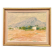 Original Swedish Oil on Canvas – “Coastal Landscape” by Ib Tollberg