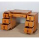 Bureau/dressing table made of burl wood from the 1930s.