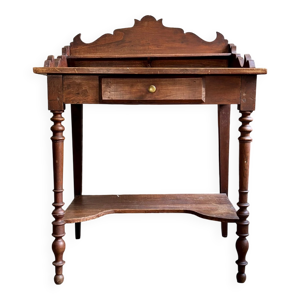 coiffeuse, meuble de - bois