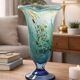 Art glass vase signed Marc Blot, 1990, hand-blown - 28 cm - new
