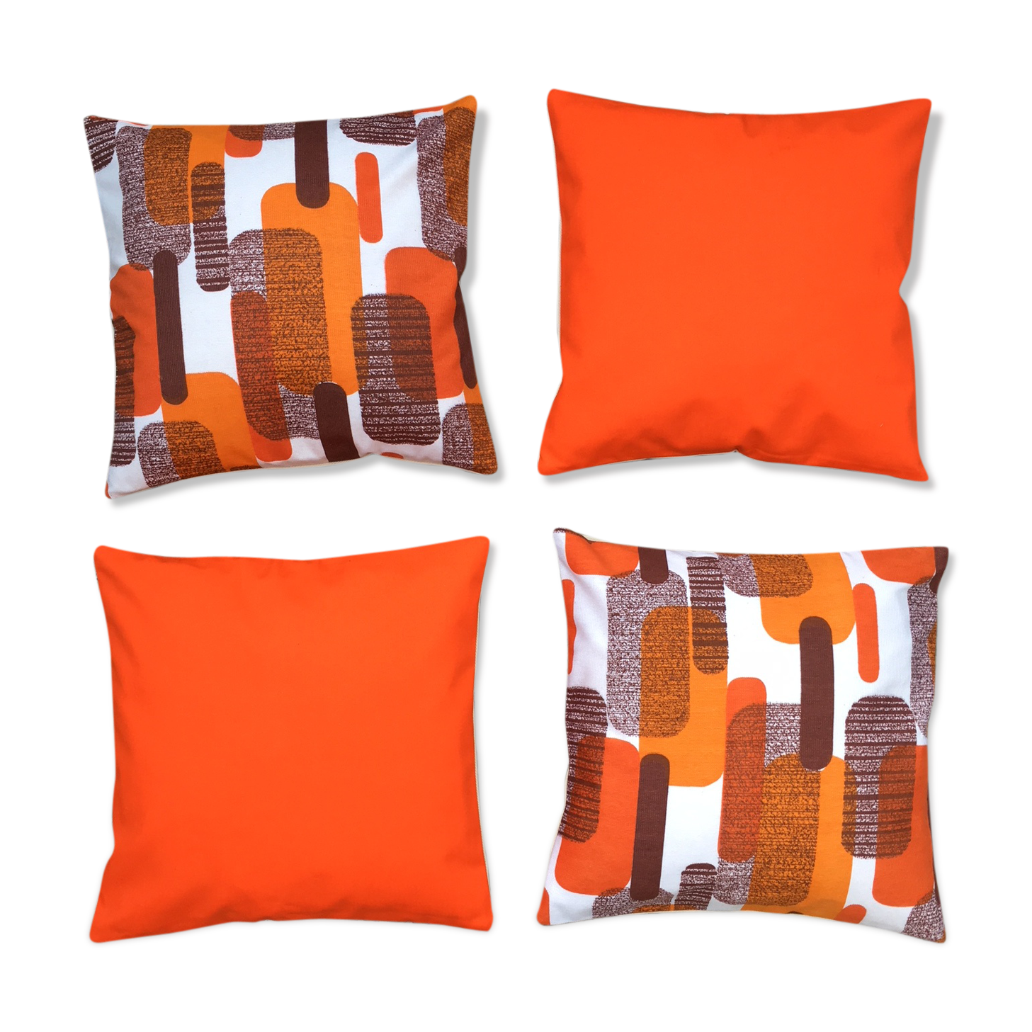 Set of 4 cushion covers English fabric lierty late 60s