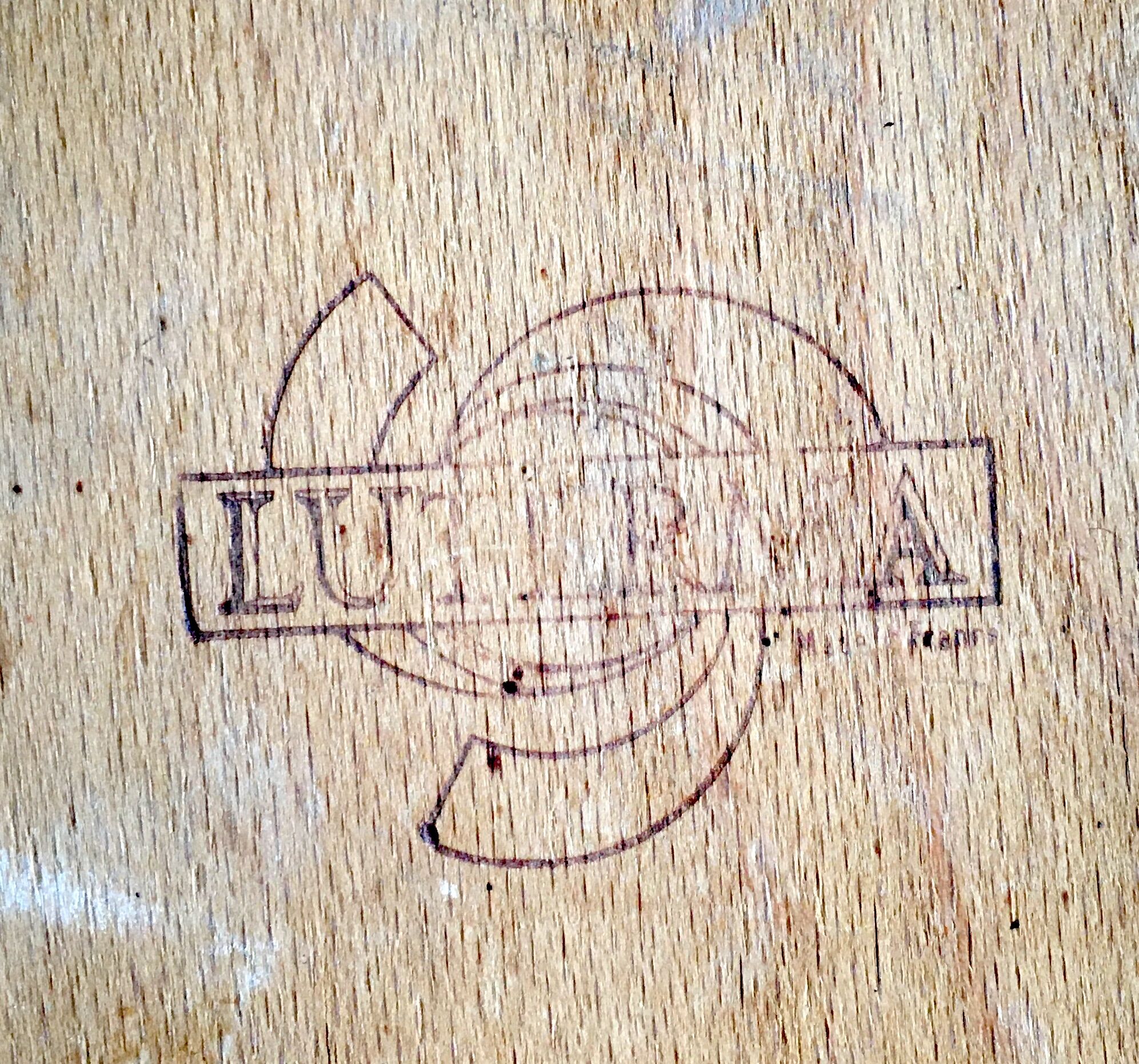 Lot of 6 chairs bistro Luterma - 60s