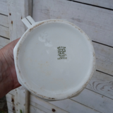 Pitcher Pillivuyt Mehun france ceramic patterns florets