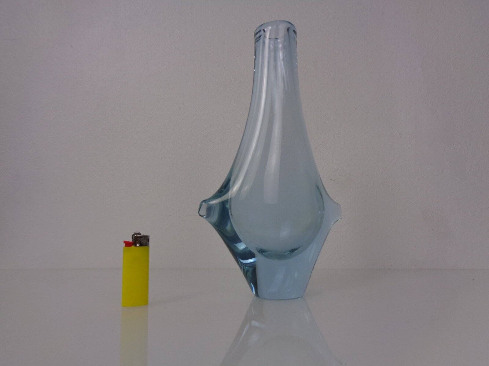 Miroslav Klinger Glass Vase, 1960s