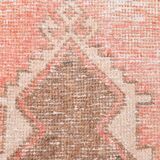 3X12 Turkish Vintage Red Brown Classic Runner Rug, 91x362Cm