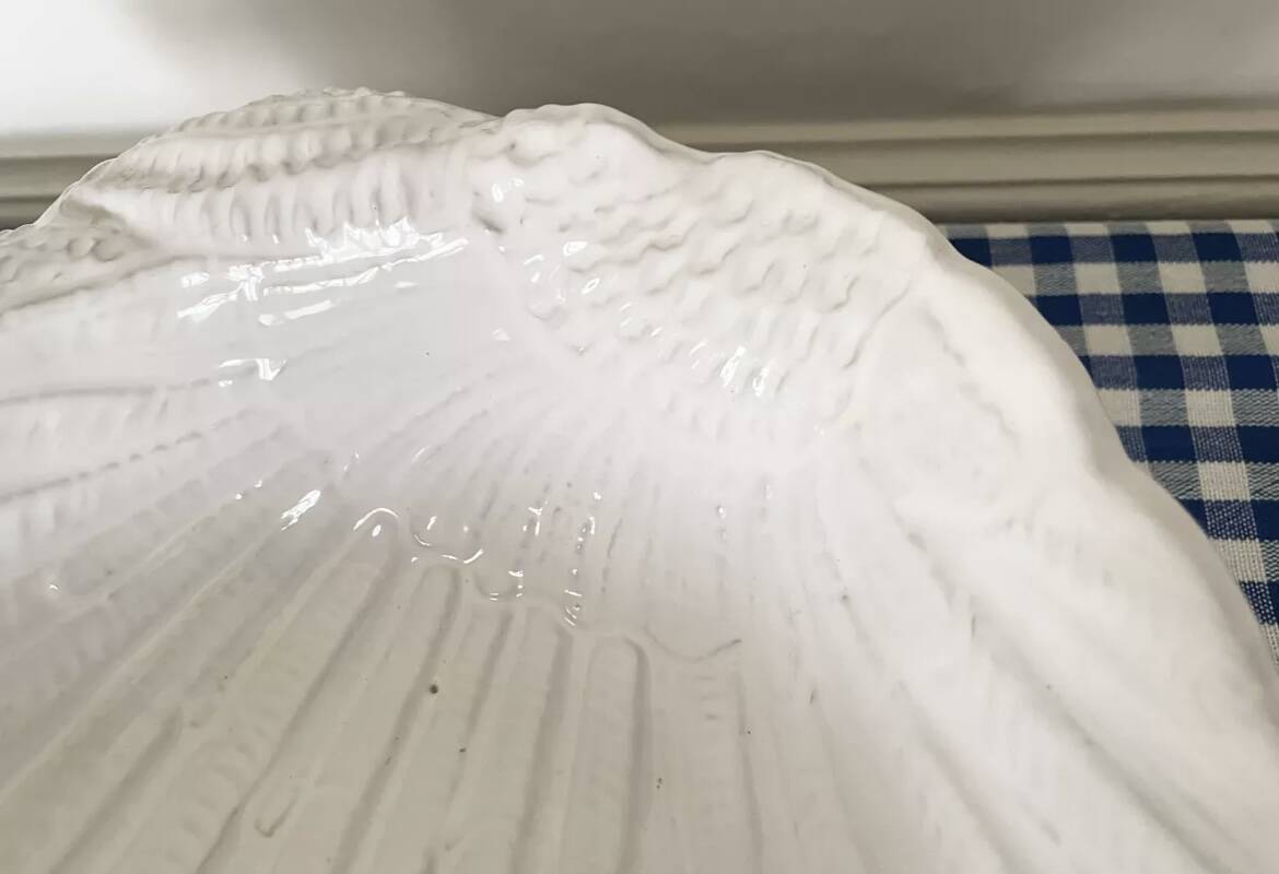 Shell bowl Italian art