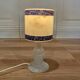 Set of five alabaster Scandinavian design lamps from the 1950s.