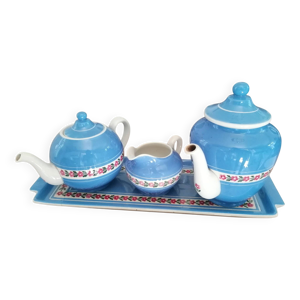 Service à thé en faience