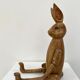 Hare Hennow XL articulated in wood 70cm