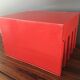 Red vintage vintage metal sorter