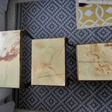 Brass style coffee table