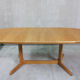 Table ovale en chêne du milieu du siècle de Skovby années 1970