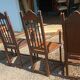 Lot of Renaissance caquetoire armchairs