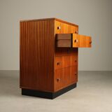 Alfred Hendrickx for Belform – Zebrano chest of drawers, 1960s