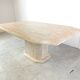 Vintage tesselated stone dining table by Maithland smith, 1970s