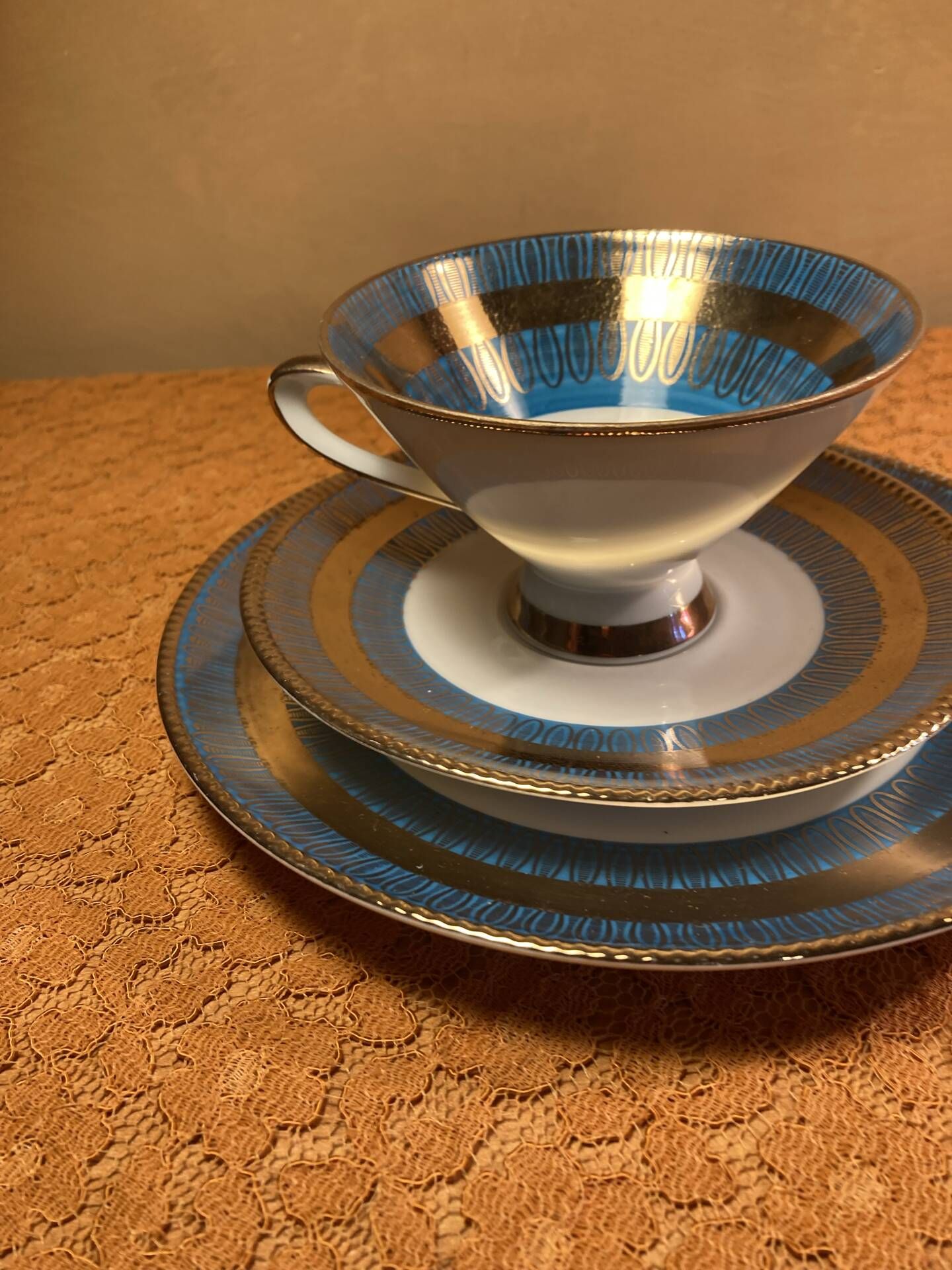 Vintage chic breakfast set Bavaria