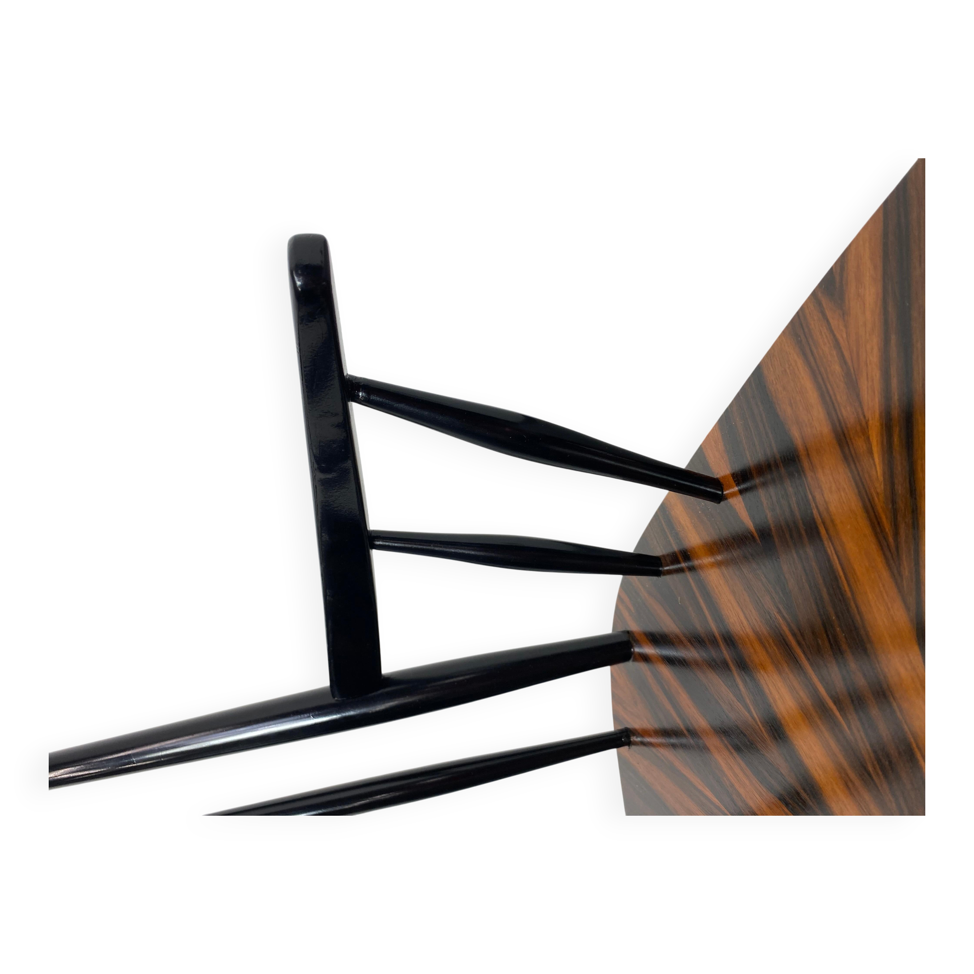 Mid-century Scandinavian design office chair attributed to Ilmari Tapiovaara.