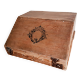 Old wooden box, treasure box