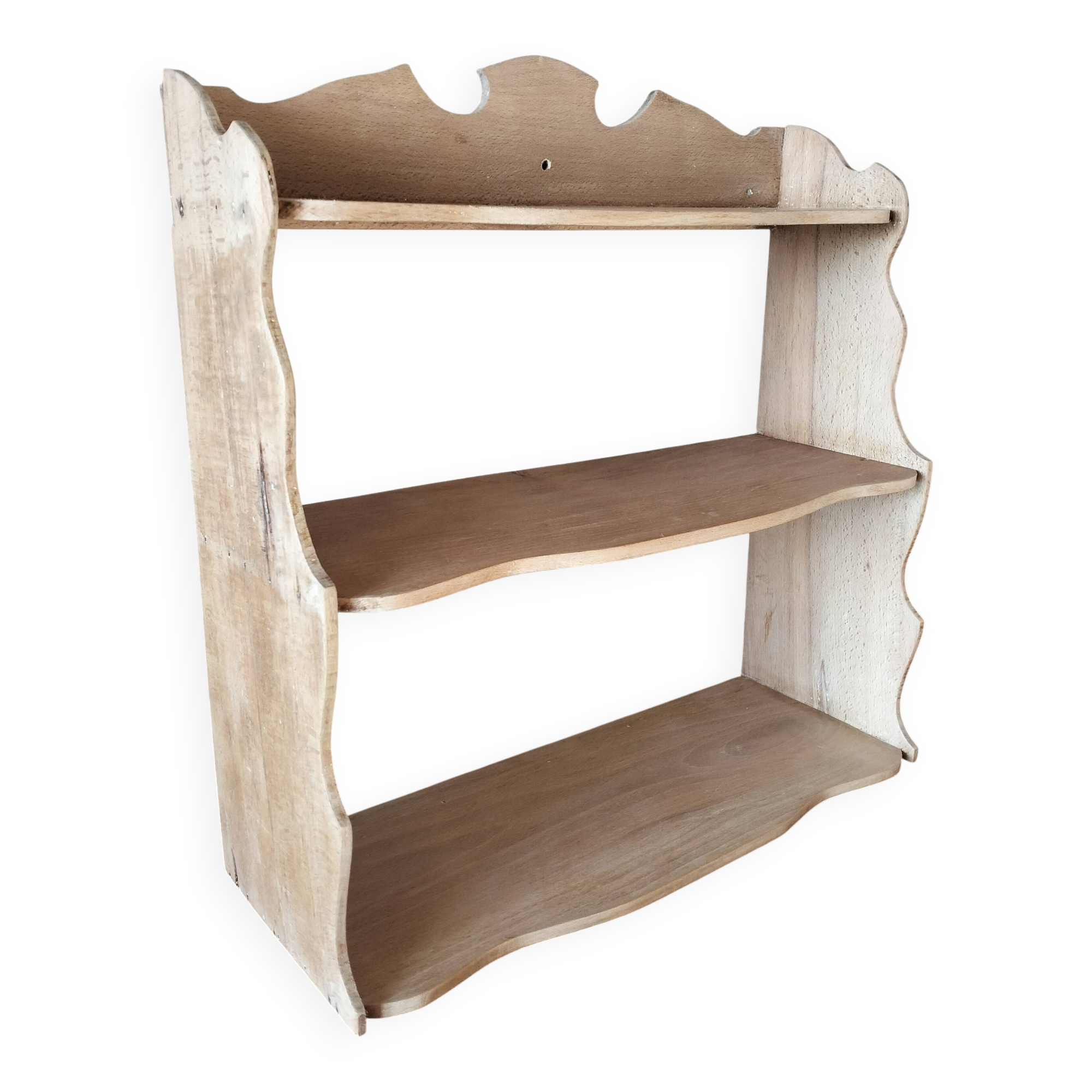 Wooden shelf