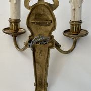 Paire d’appliques en bronze doré circa 1910