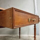 Antique table desk table dining table walnut 72x120 cm