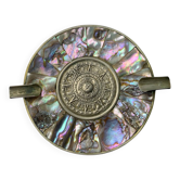 Cendrier coquillage d'abalone, Mexique, vers les années 1970.