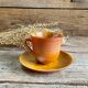 6 vintage "volcan" cups