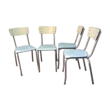 Series of 4 formica chairs