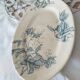Old-size dishware Rose Faïencerie Lyonnaise