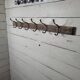 School coat rack with 6 hooks, 100cms L