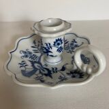 Vintage blue danube chandelier, reg us pat off