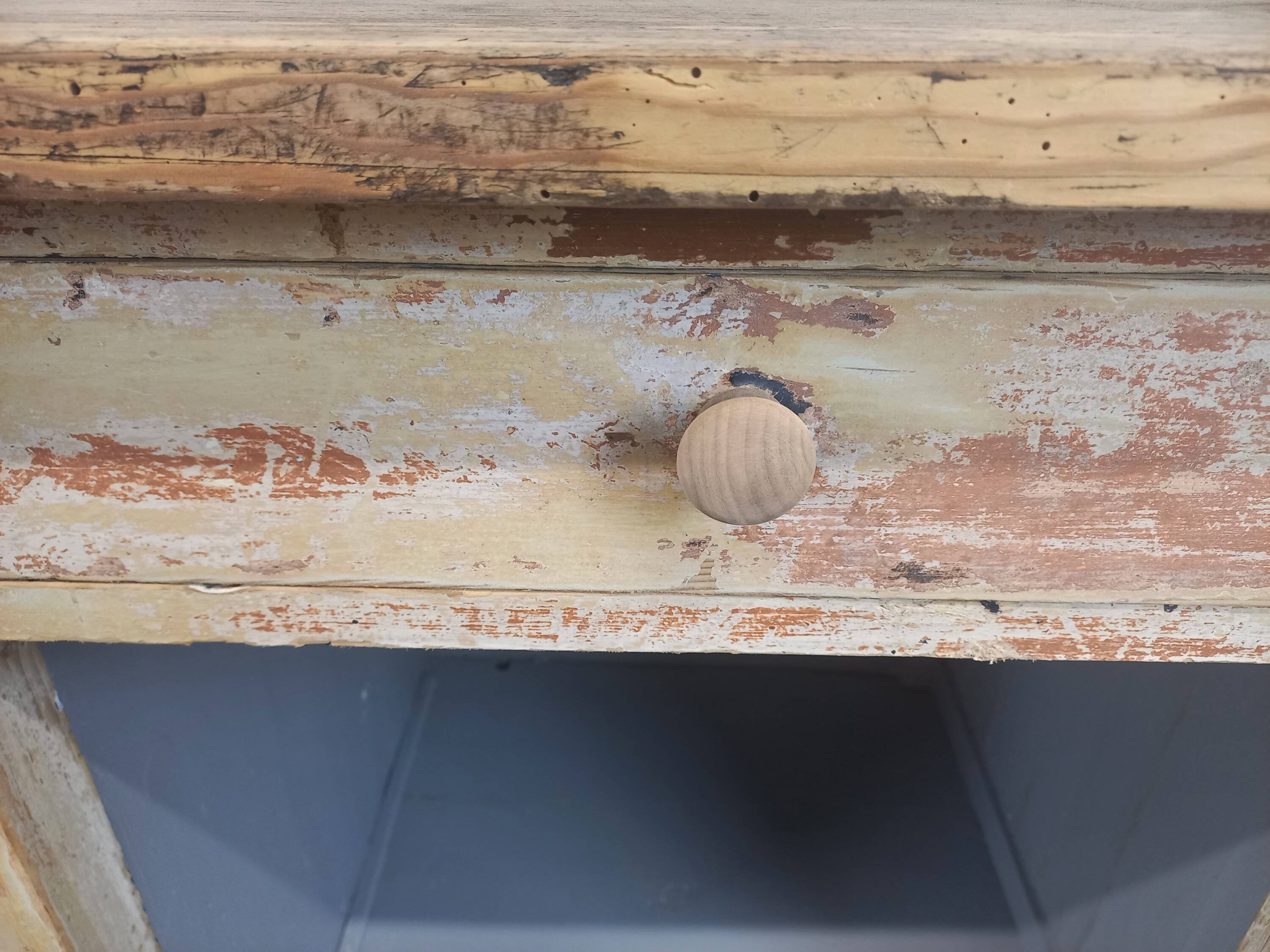 Weathered store bank