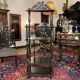 Napoleon III music or sheet music cabinet in blackened wood